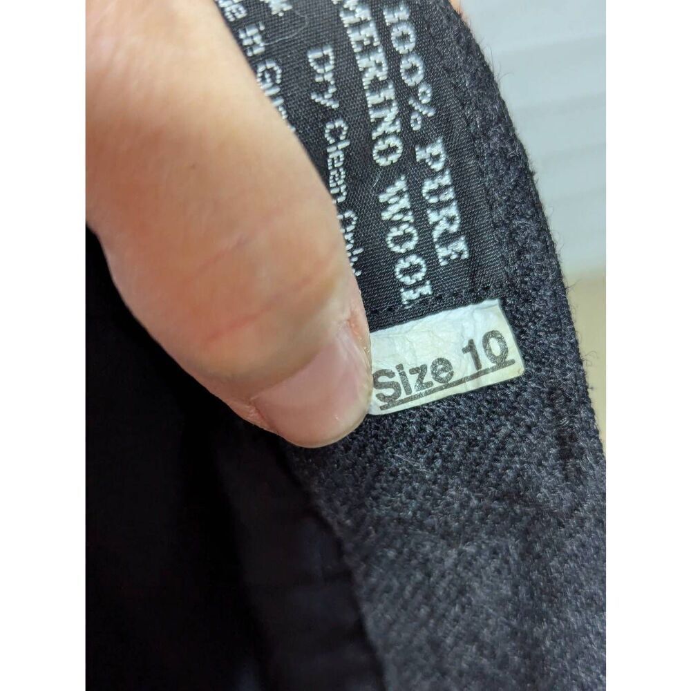 Jacobson's Women's Charcoal Gray Solid Lined Pure… - image 6